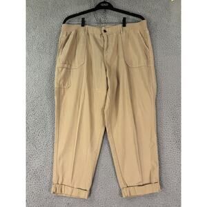 Westport Womens Cargo Pants Size 16 Beige Stretch